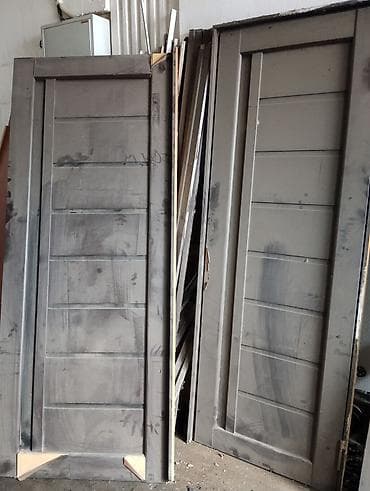 Металлические сейфовые двери: Межкомнатные двери (полотна с коробками) - Материал:МДФ - Цвет — 3