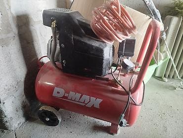 Өндүрүш үчүн жабдуулар: Компрессор D-MAX, переносной, поршневой. - Ресивер ориентировочно — 1