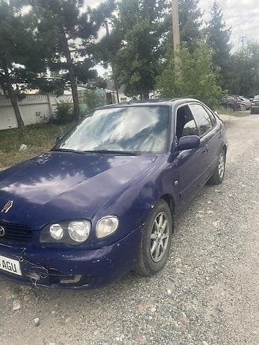 мата секыл: Toyota Corolla: 2000 г., 1.6 л, Кол менен иштөөчү, Бензин, Седан — 1