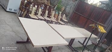 столовое оборудование: Стол и стул для кафе — 4