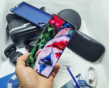 самсунг нод 10: Samsung Note 10, Б/у, 512 ГБ, цвет - Синий, 1 SIM, eSIM — 10