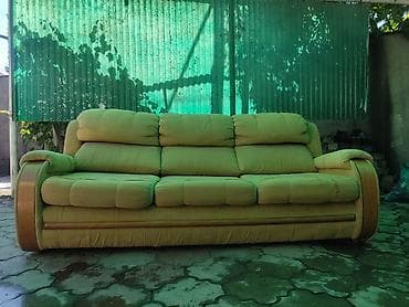 Диваны: Прямой диван, Б/у — 1