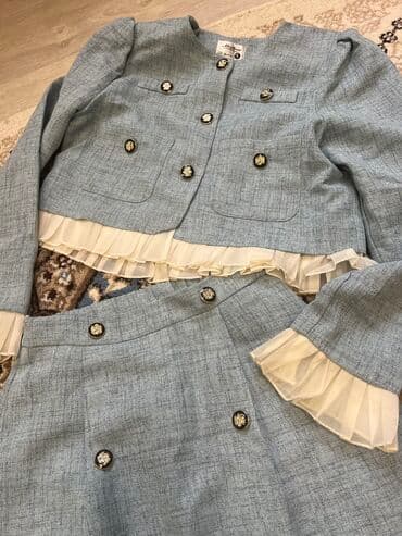 пиджаки женские бишкек: Твидовая двойка размер Л и пиджак 46 размер За все 1000 сом — 3