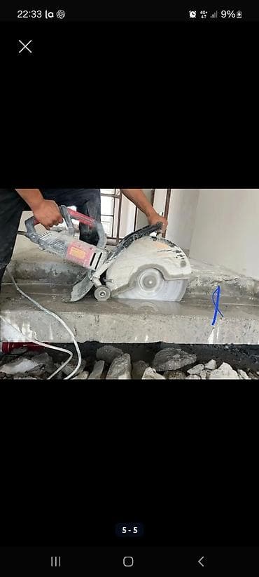 отверсия: Резка, Алмазная резка — 2