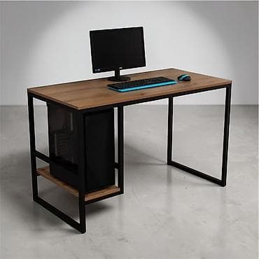 Компьютерный стол, С полками at lalafo.kg Компьютерный стол, С полками