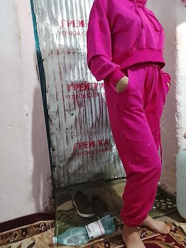 Личные вещи: Спортивный костюм, Худи, Made in KG, Оверсайз, M — 3