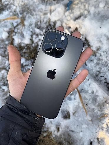 IPhone 16 Pro, Б/у, 128 ГБ, Black Titanium, 92 %