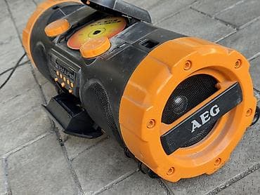 Внешний декор: AEG портативный аудиоцентр/бумбокс для стройплощадки - Форматы — 3