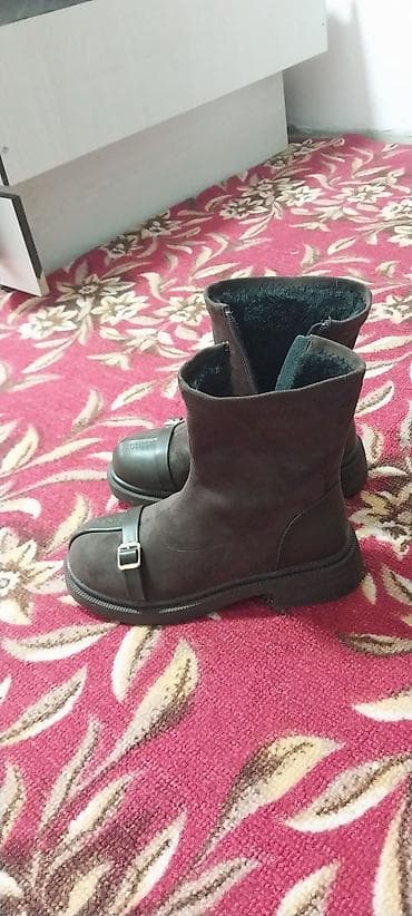 бу ботинка: Сапоги светло коричневый новый 500с — 2