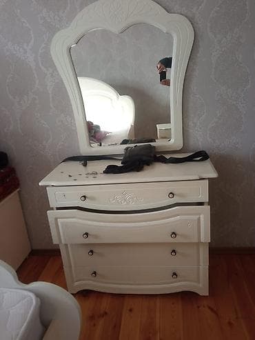 Спальные гарнитуры: Срочно продаём Белорусский спальный гарнитур цвет жемчуг в хорошем — 4