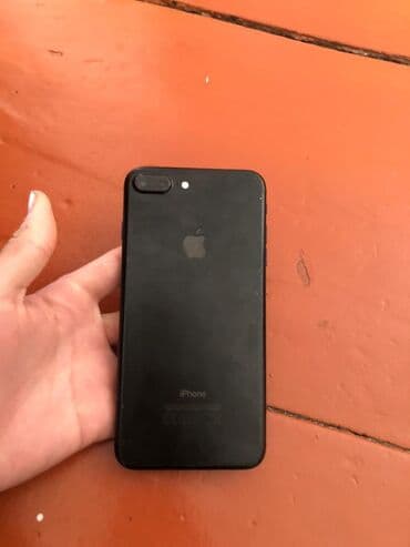 Мобильные телефоны и аксессуары: IPhone 7 Plus, Б/у, 128 ГБ, Black Titanium, Чехол, 98 % — 2