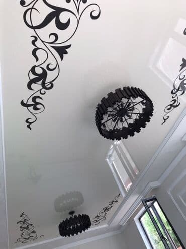 натяжные потолок ош: Натяжной потолок Глянцевое, Матовое, 3D потолки Гарантия, Бесплатная консультация, Бесплатный замер — 9