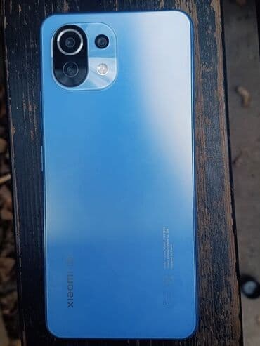 Xiaomi, Mi 11 Lite, Б/у, 128 ГБ, цвет - Голубой, 2 SIM