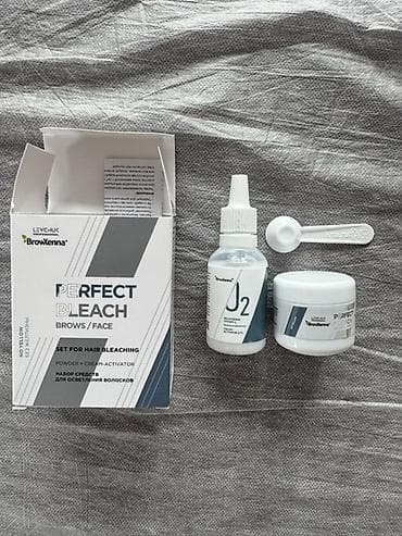 Набор для осветления волосков BrowXenna Perfect Bleach (Brows/Face) — 4