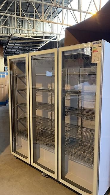 Трёхдверный холодильный шкаф-витрина для магазинов и HoReCa. Основные — 1