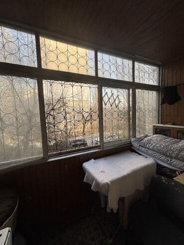 квартира ош для студентов: 2 комнаты, 50 м², 105 серия, 2 этаж, Косметический ремонт — 6