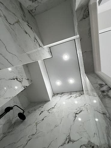 трек потолок: Натяжные потолки с интегрированным освещением - Бесщелевые и теневые — 5