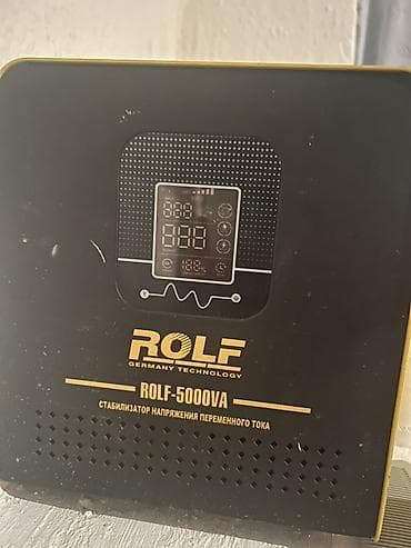 Внутренняя отделка: Стабилизатор напряжения переменного тока ROLF ROLF-5000VA - Мощность — 1