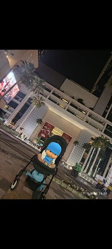 продажа колясок: Прогулочная коляска, складная, лёгкая, чёрная. - Компактная — 4