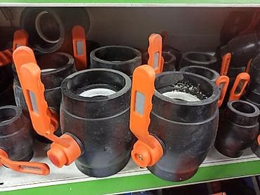 ороситель: Пластиковый шаровый кран для ПНД/ПВХ труб - Тип: шаровый запорный — 2