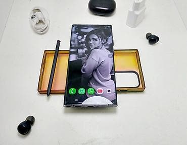 one plus 13s: Samsung Galaxy S22 Ultra, Б/у, 128 ГБ, цвет - Зеленый, 1 SIM, 2 SIM, eSIM — 6