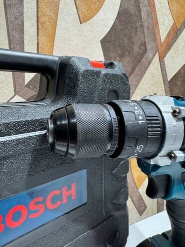 насадки для шуруповерта: Шуруповерт Фирмы: BOSCH С 23 насадками Железный патрон. ударный — 5