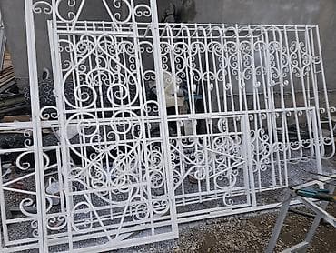 железный решетка: Решетки для окон, Кованные, Готовые, Бесплатная установка — 6