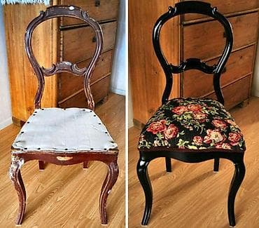 Буйрутма эмеректер: Перетяжка и реставрация мягкой мебели Что делаем: - Перетяжка — 6