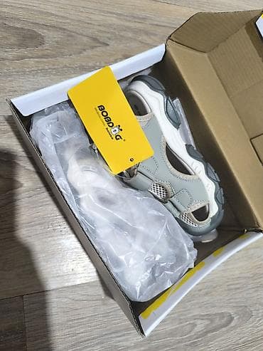 Детская обувь: Детские сандалии BOBDOG house - Модель: закрытая пятка и открытый — 3