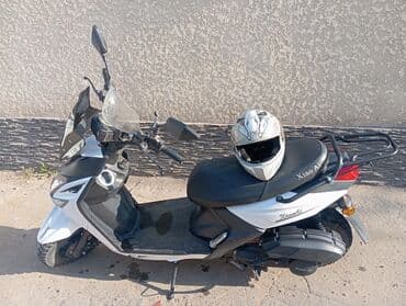 купить мотор на мотоцикл урал: Скутер Xiao Ai (бензиновый), бело‑черный. Основные характеристики и — 1