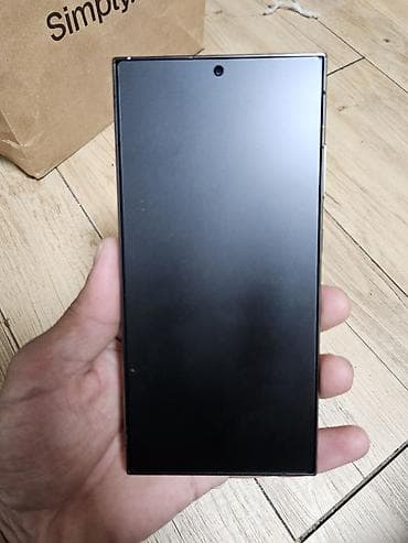 Уюлдук телефондор жана аксессуарлар: Samsung Galaxy S24 Ultra, Колдонулган, 512 ГБ, түсү - Кара, 1 SIM, eSIM — 2