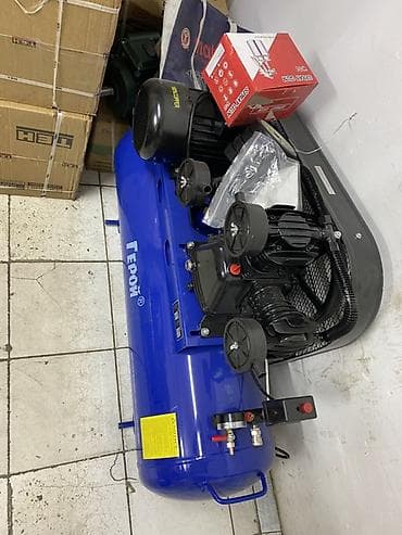 Компрессоры: Компрессор Для покраски, Электрический, Поршневой, Новый — 2