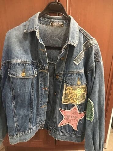 дордой женские куртки: Джинсовая куртка, Осень-весна, 2XL — 7