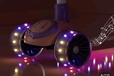 Другой детский транспорт: Детский самокат, Трёхколёсный, Новый — 4