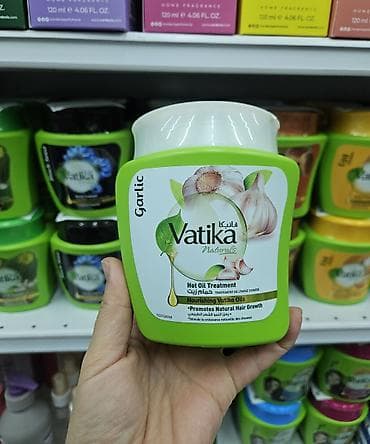 Vatika Naturals Garlic – горячее масляное средство для волос. -