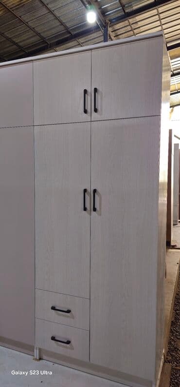 тряпичный шкаф для одежды: Кийим салуучу шкаф, Жаңы, Түз, ЛДСП — 10