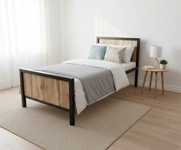 спальный матрас: Представляем односпальную кровать, выполненную в современном стиле — 1