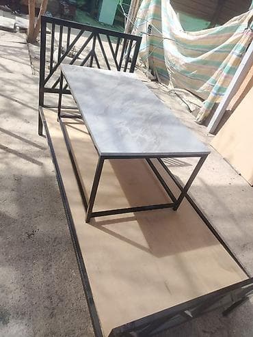 foldable table: Журнальный стол в современном стиле лофт. - Столешница — 1