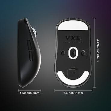 a7 lite: Игровая мышь VXE r1 se мышка игровая для игр есть донгл но без коробки — 1