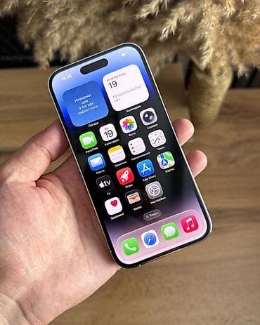 сколько стоит 14 pro: IPhone 14 Pro, Б/у, 256 ГБ, Серебристый, 92 % — 2