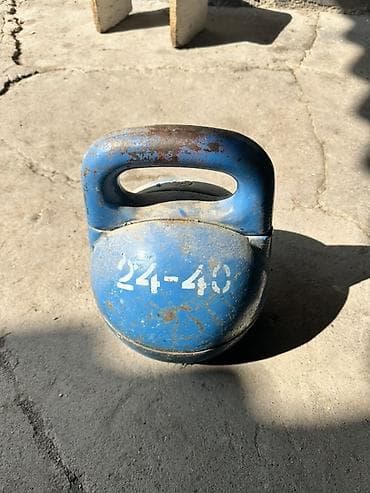 Спортивная форма: Гиря разборная 24–48 кг, металлическая, с широкой удобной ручкой — 1