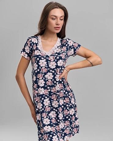 massimo: Ночная сорочка, Вискоза, Средняя модель, XS, S, M — 9