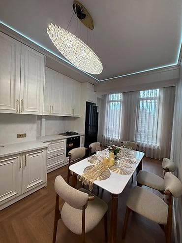 discovery studio: 3 комнаты, 105 м², Асанбай мкр Элитка, 9 этаж, Дизайнерский ремонт — 9