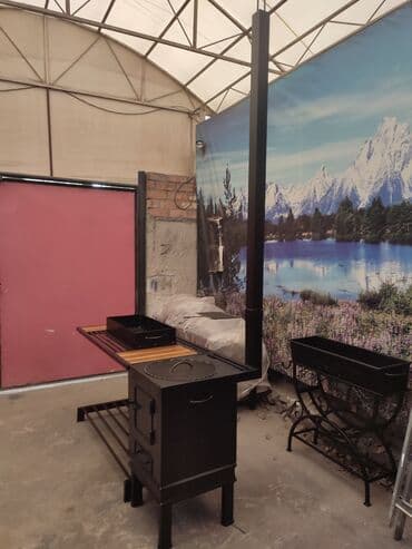 сколько стоит барбекюшница: Мангал Классический, Самовывоз, Платная доставка — 28