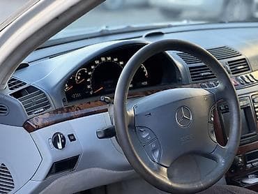 велосипед мото: Mercedes-Benz S-Class: 2001 г., 3.2 л, Автомат, Бензин, Седан — 7