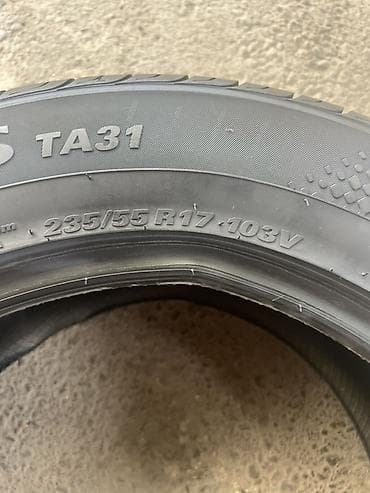 17: Летние шины Kumho Solus TA31, размер 235/55 R17 103V (Extra Load). - — 3