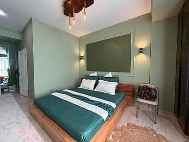 Квартиры: 3 комнаты, 77 м², Пишпек Элитка, 11 этаж, Дизайнерский ремонт — 2