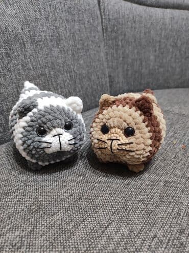 слоник крючком из плюшевой пряжи: Вязаные игрушки на заказ. листайте ленту моих работ. выполнены из — 5