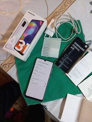 самсунк а31: Samsung Galaxy A31, Б/у, 64 ГБ, цвет - Белый, 2 SIM — 7