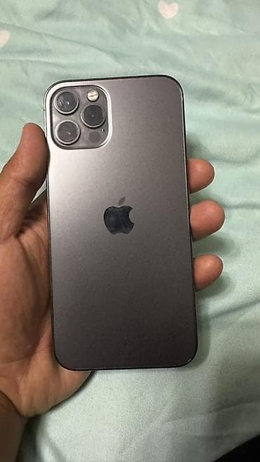 IPhone 12 Pro, цвет графит - Экран 6.1", OLED Super Retina XDR, вырез